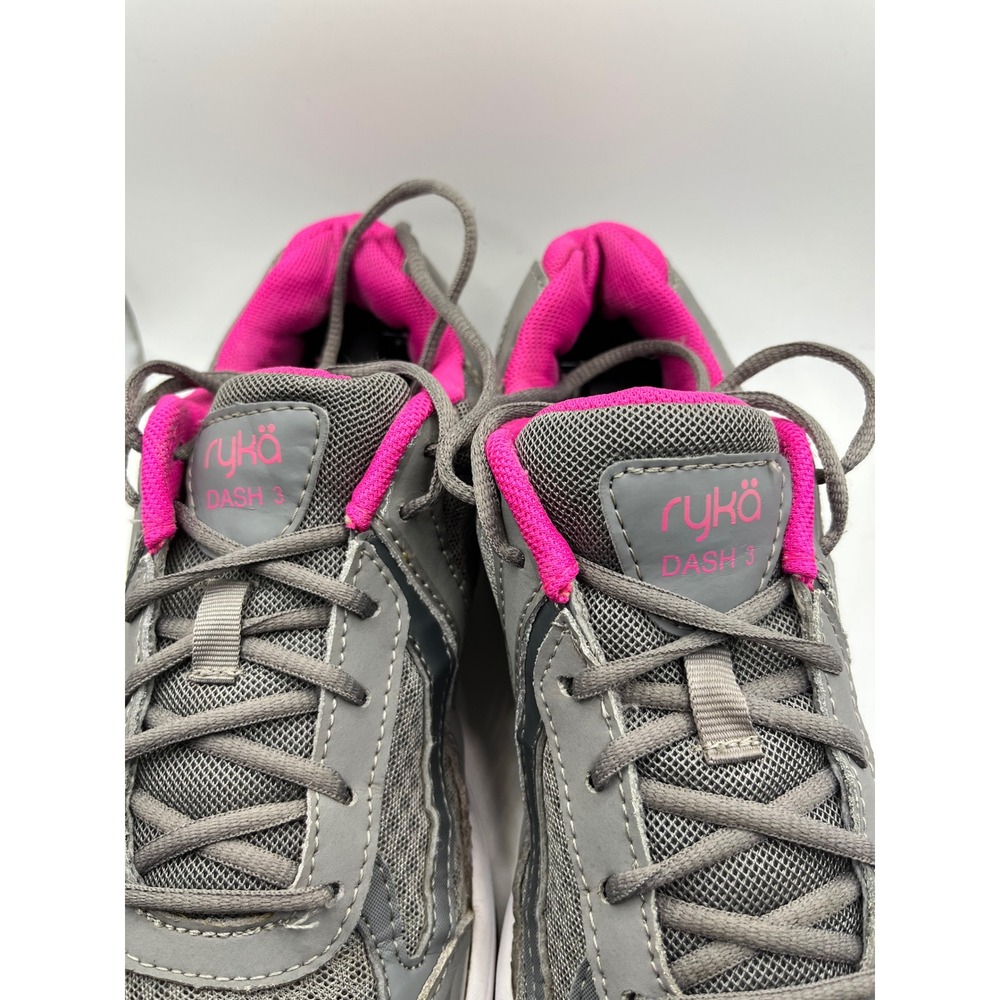 Ryka Dash 3 Women's Gray Pink‎ Running Shoes Sneakers Size 8M - Picture 2 of 8